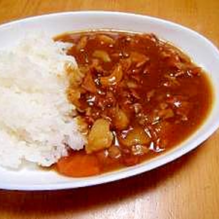 ベーコンシーフードカレー